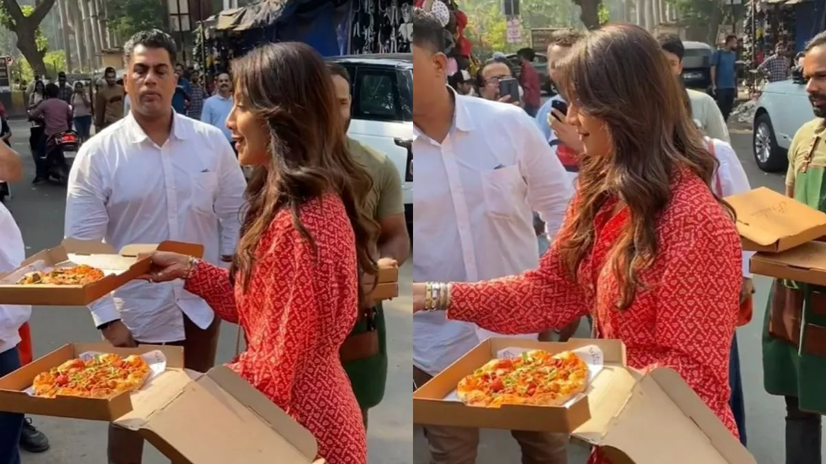 Shilpa Shetty Kundra का ‘Bizza’ Business: Pizza restaurant की Opening करने पहुंची Shilpa