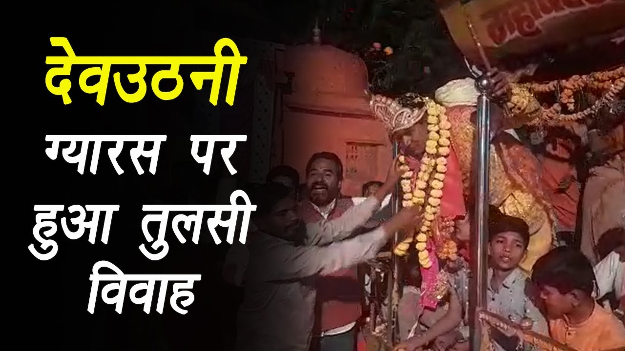 Ujjain: देवउठनी ग्यारस पर हुआ तुलसी विवाह, हजारों की संख्या में श्रद्धालु पहुंचे