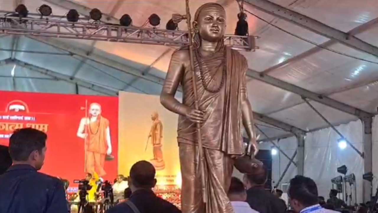 खंडवा में बन रही 108 फुट ऊंची शंकराचार्य की प्रतिमा, सितंबर में अनावरण कर सकते हैं PM मोदी