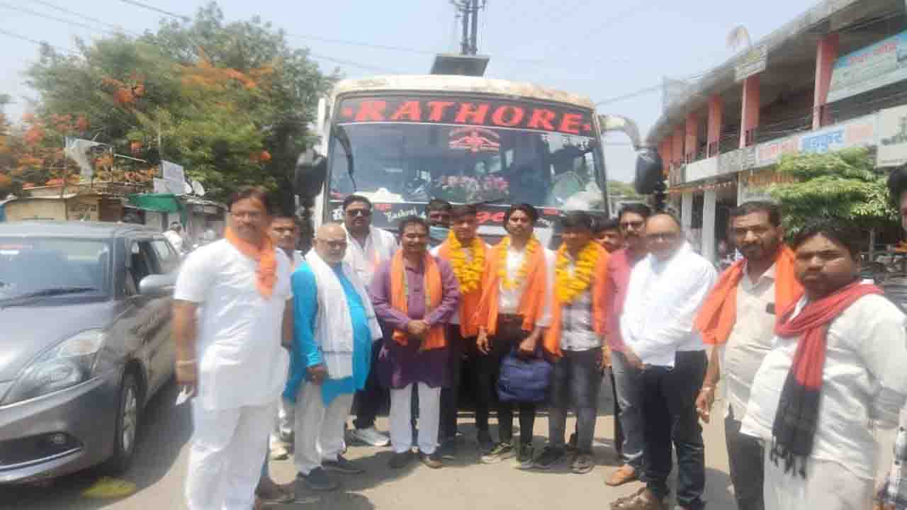 बजरंग दल प्रांत शौर्य प्रशिक्षण वर्ग हेतु बजरंग दल सीहोर हुआ रवाना!